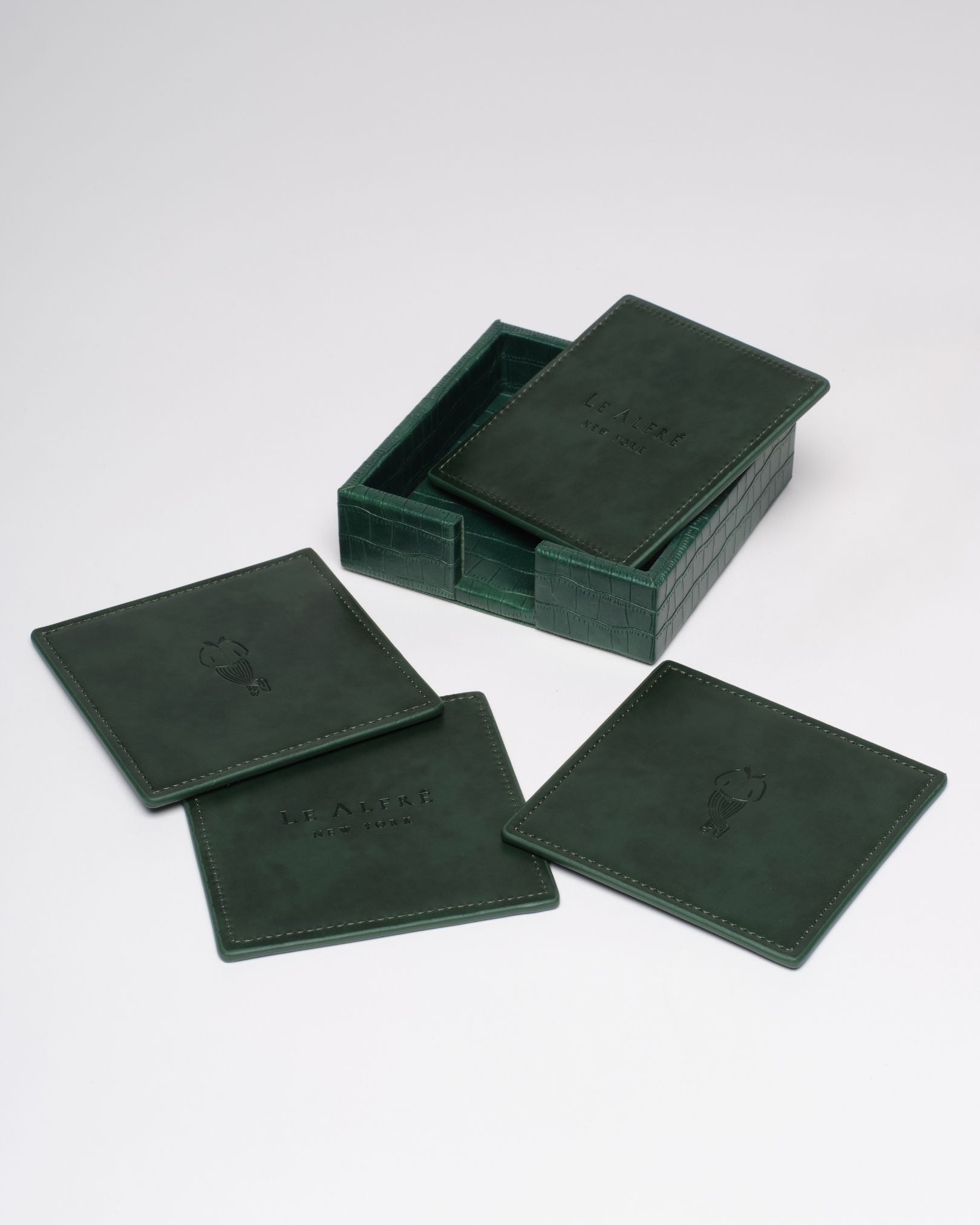 Coaster Set with Holder - Real Life Co.