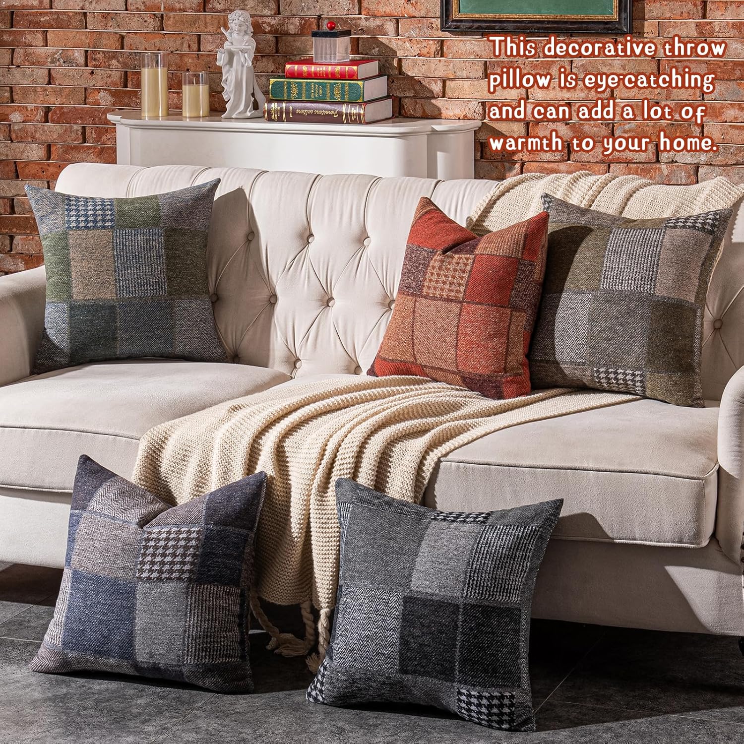 Heritage Patchwork Pillow Covers