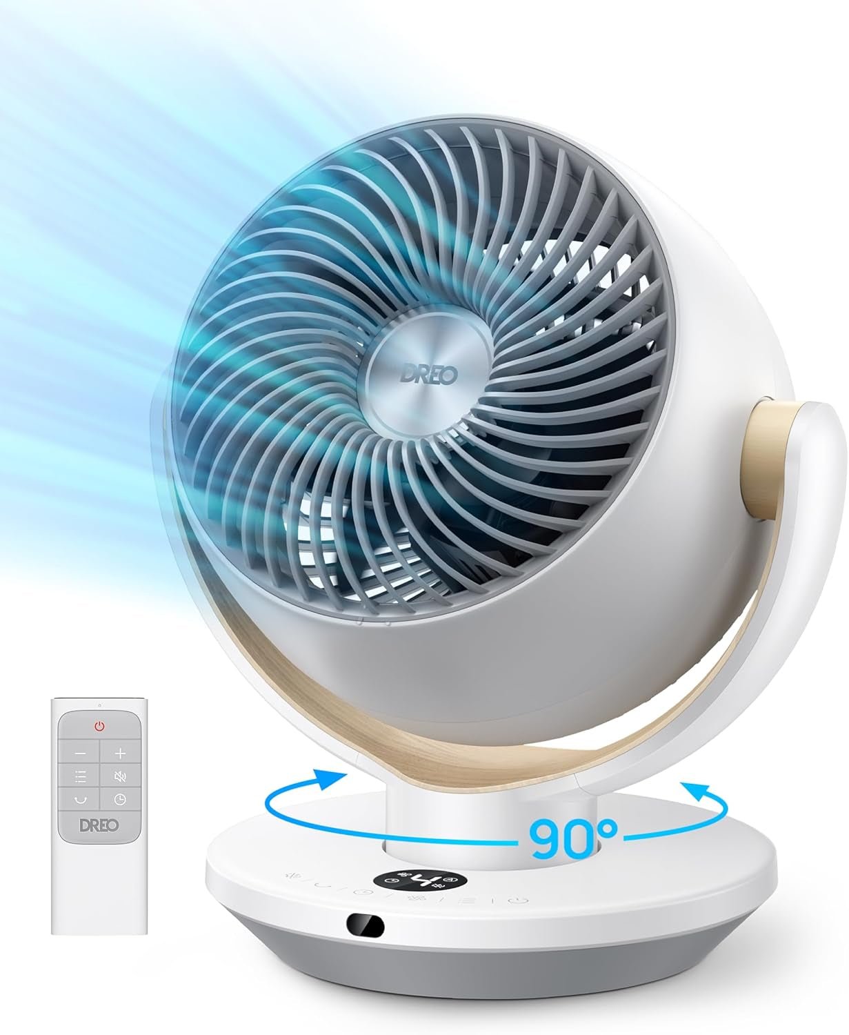 Desk Air Fan with Remote - Real Life Co