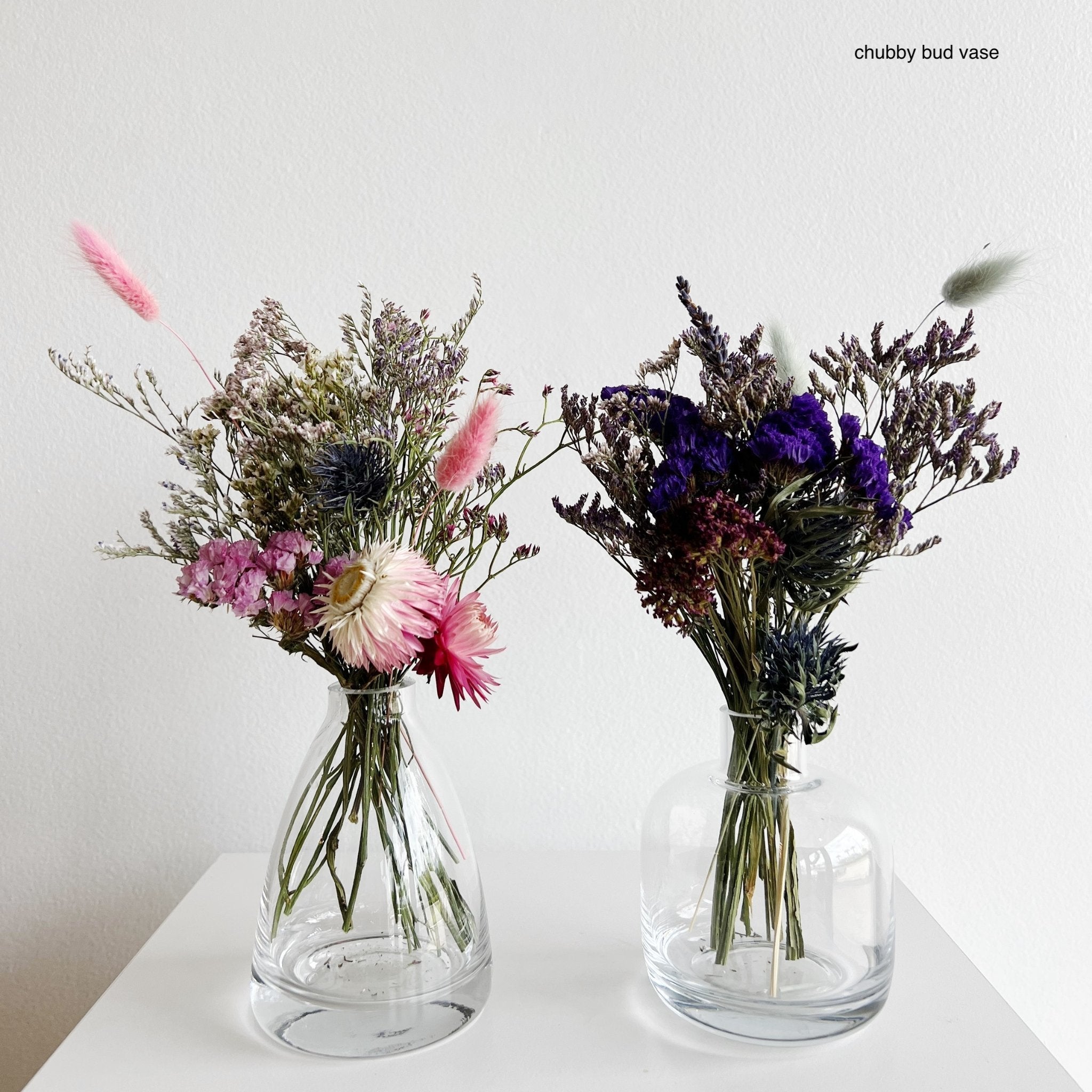 Dried Flower Bud Vase Arrangement - Real Life Co