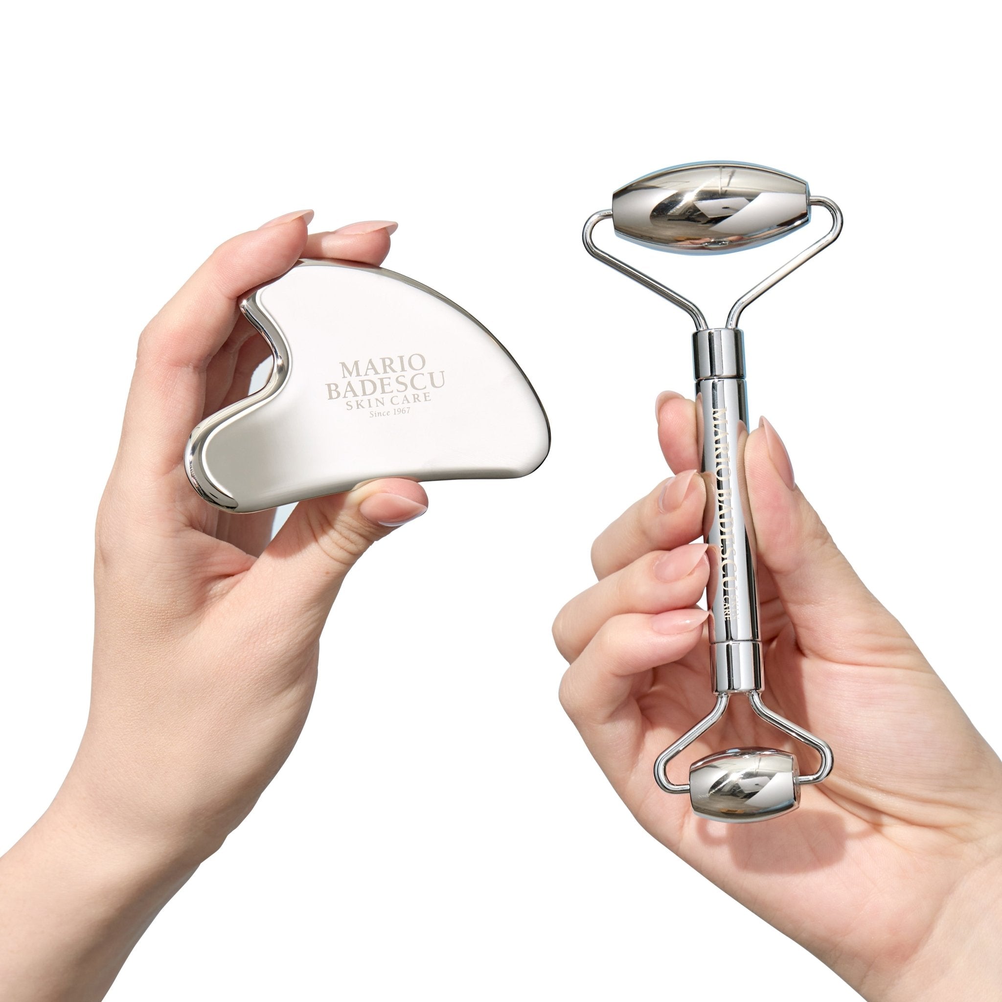 Facial Roller + Gua Sha Set - Real Life Co