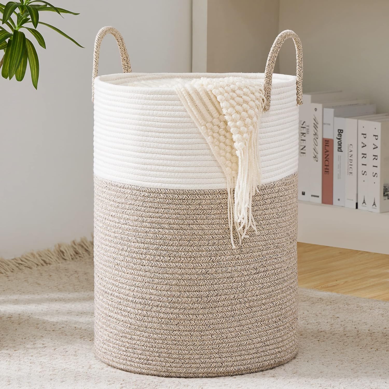Jute Rope Laundry Hamper - Real Life Co