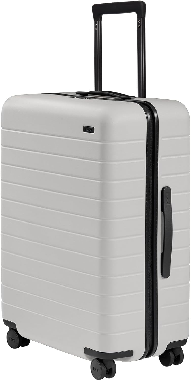 Lightweight Hard Shell Suitcase with Spinner Wheels, Medium - Real Life Co