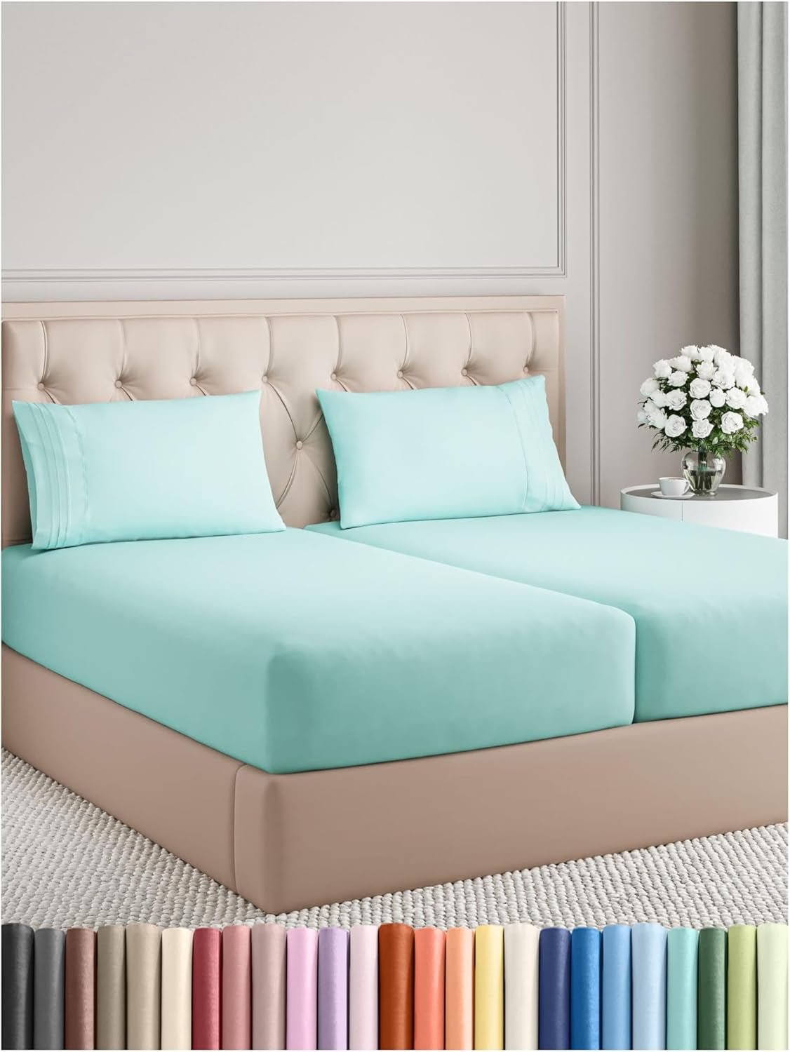 More than Basic Comfy Breathable & Cooling Bed Sheets Set - Real Life Co