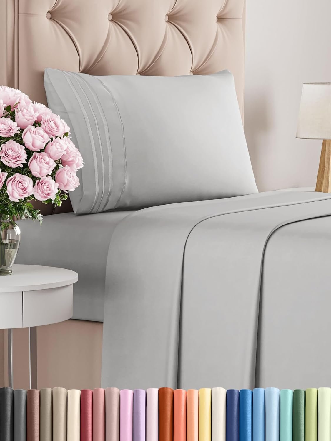 More than Basic Comfy Breathable & Cooling Bed Sheets Set - Real Life Co