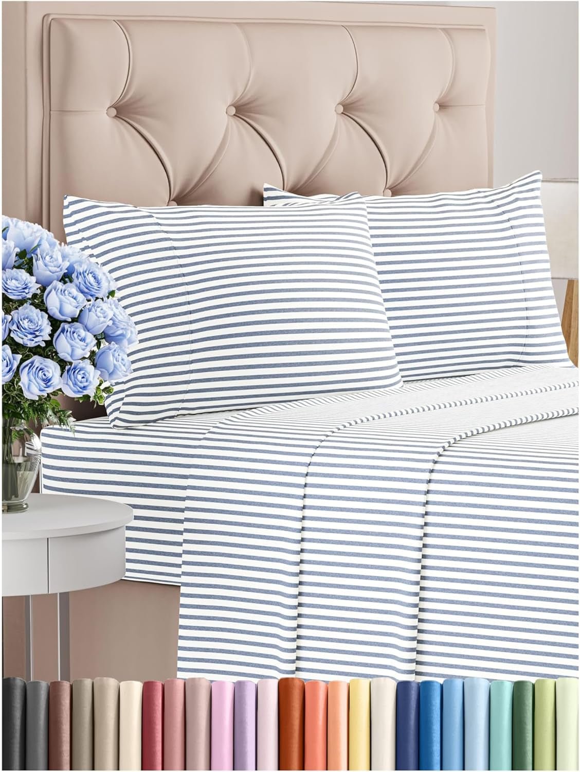 More than Basic Comfy Breathable & Cooling Bed Sheets Set - Real Life Co