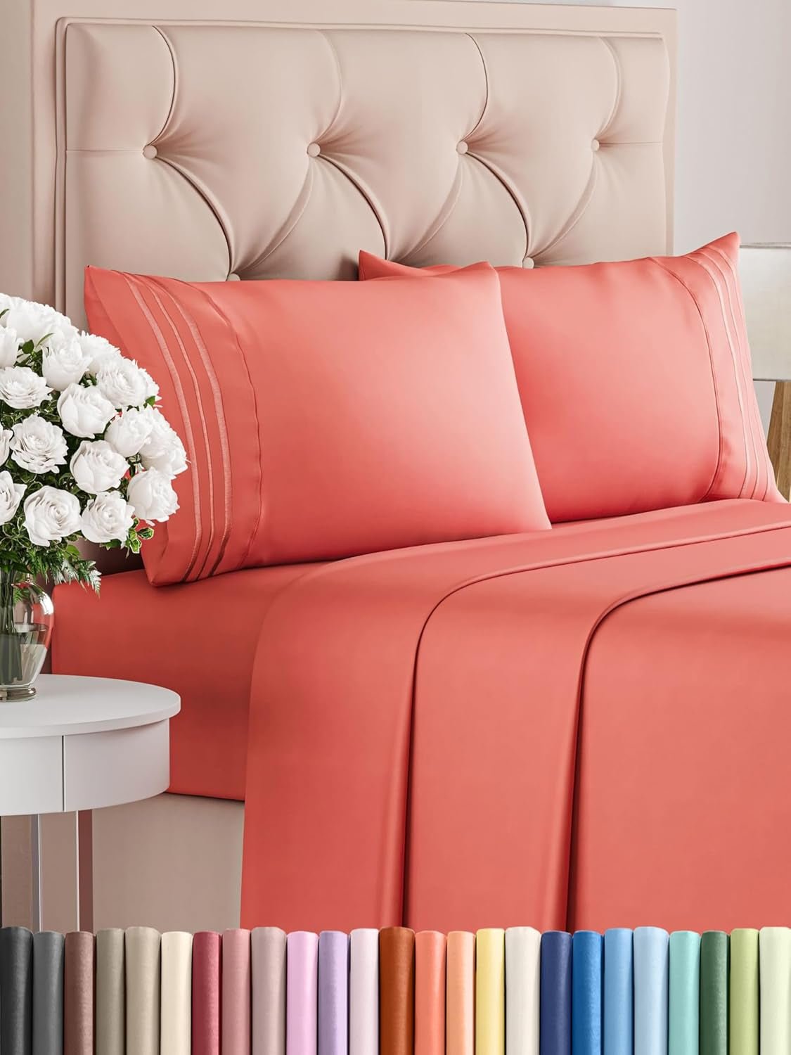 More than Basic Comfy Breathable & Cooling Bed Sheets Set - Real Life Co