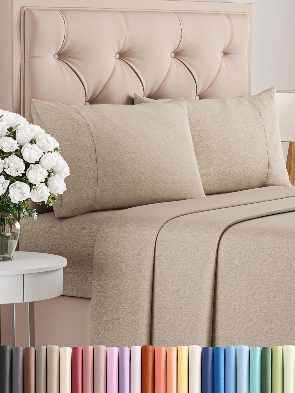 More than Basic Comfy Breathable & Cooling Bed Sheets Set - Real Life Co