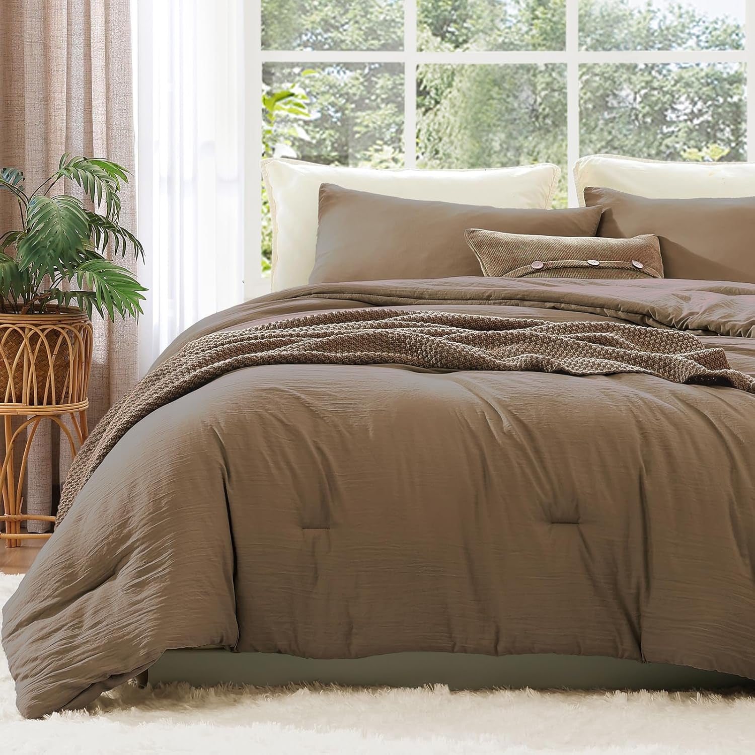 Olive Green Comforter - Real Life Co