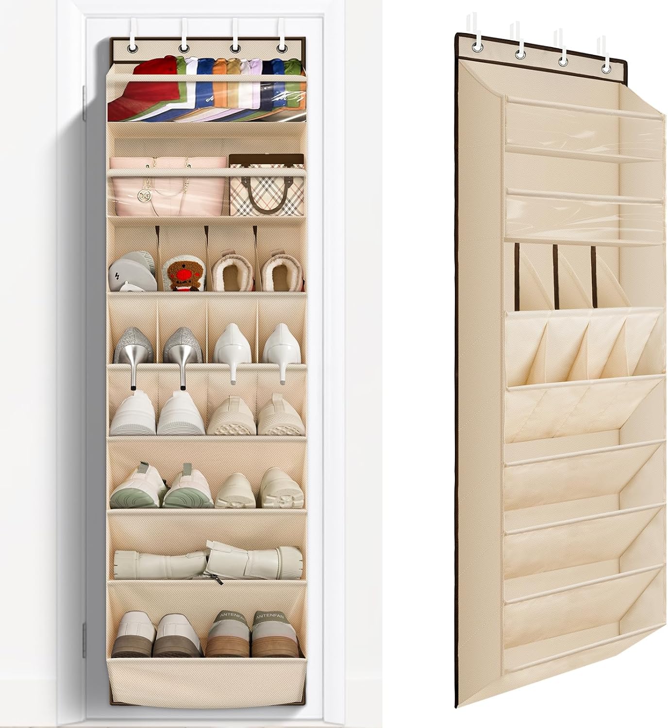 Over the Door Shoe Organizer - Real Life Co
