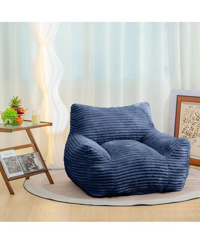 Charlie Soft Corduroy Oversized Bean Bag