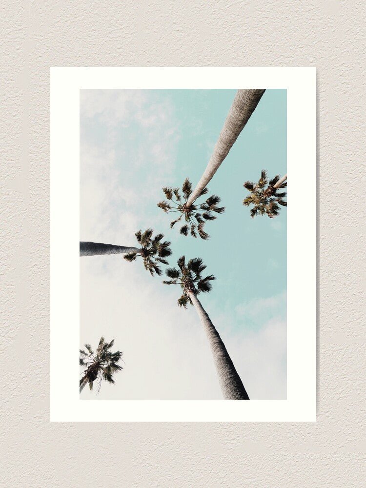 Palm Trees Print - Real Life Co