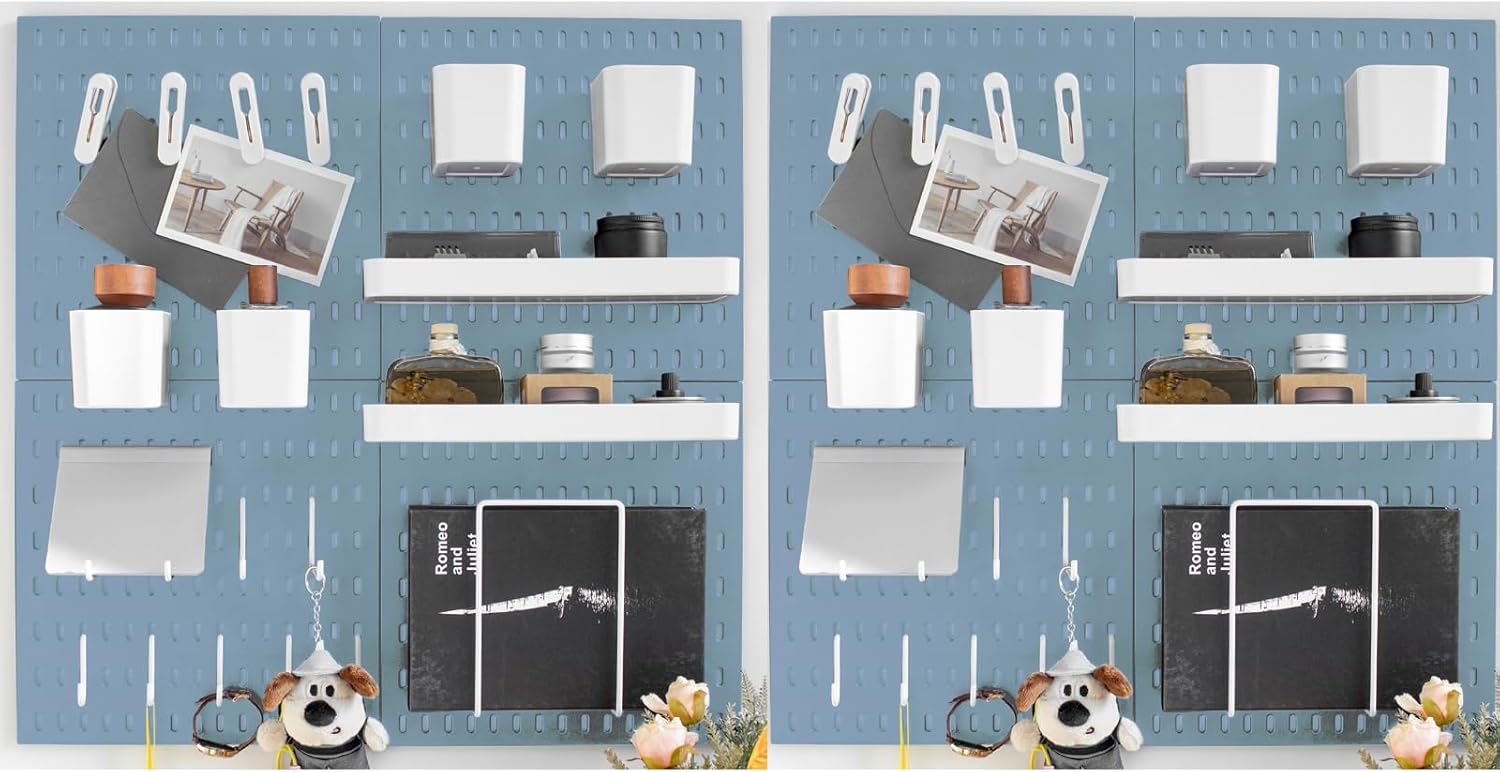 Pegboard Kit, 25.2" X 25.2" Organizer Panel – Nail - Free - Real Life Co