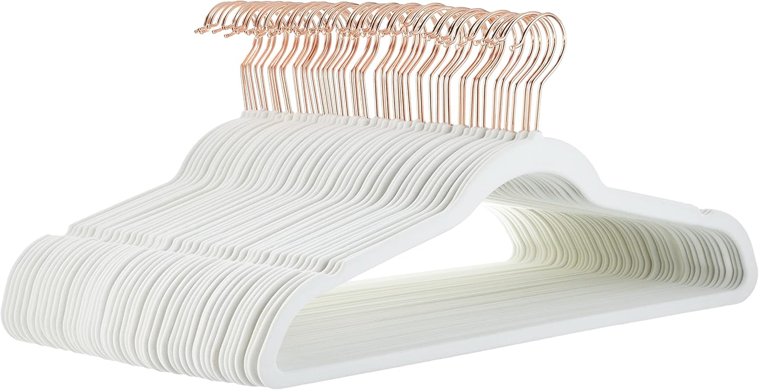 Slim Velvet, Non - Slip Clothes Hangers - Real Life Co