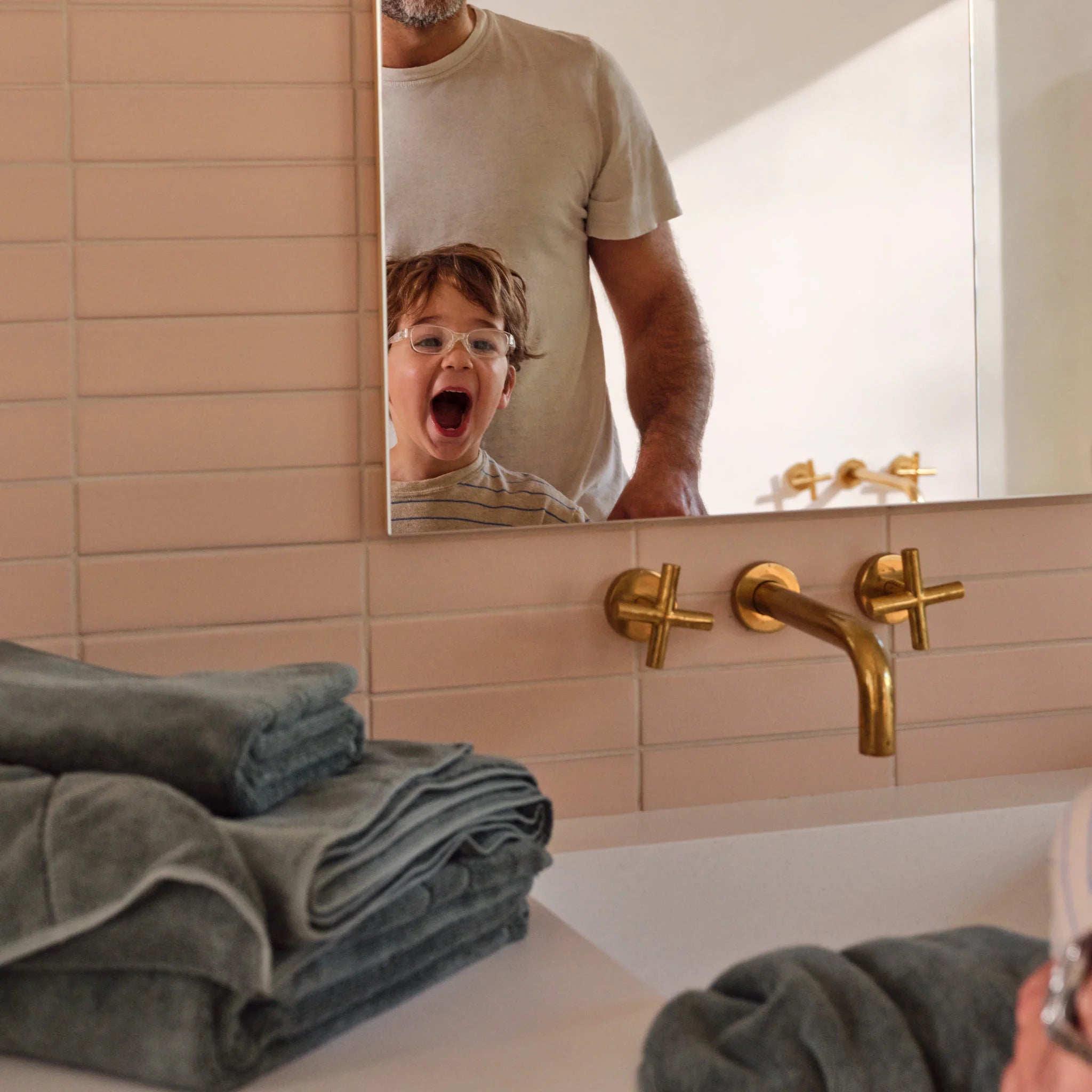 Super - Plush Turkish Cotton Towel Move - In Bundle - Real Life Co