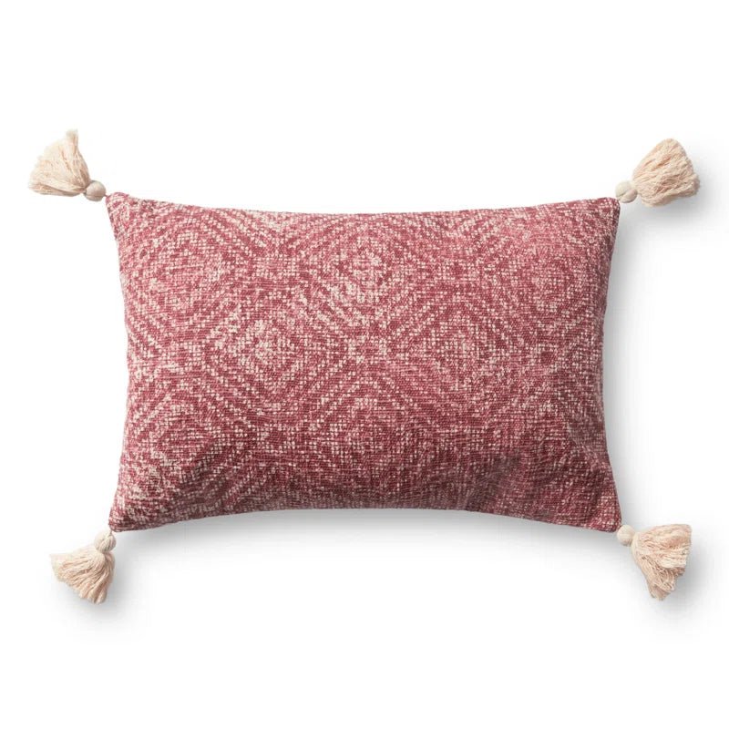 Tassels Cotton Throw Pillow - Real Life Co