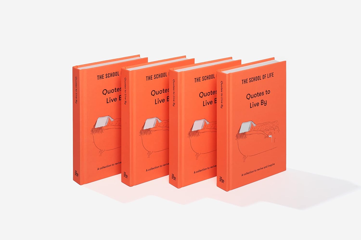 The School of Life: Quotes to Live By: a Collection to Revive and Inspire - Real Life Co