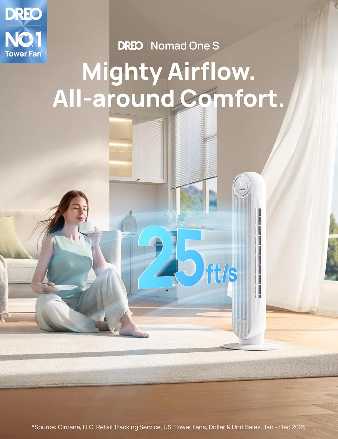 Tower Fan for Bedroom - Real Life Co