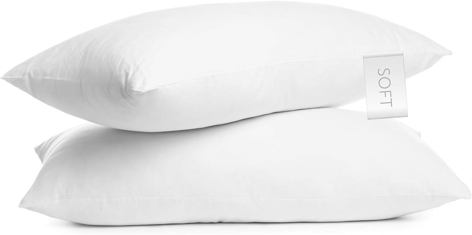 100% Cotton, Hypoallergenic Pillows