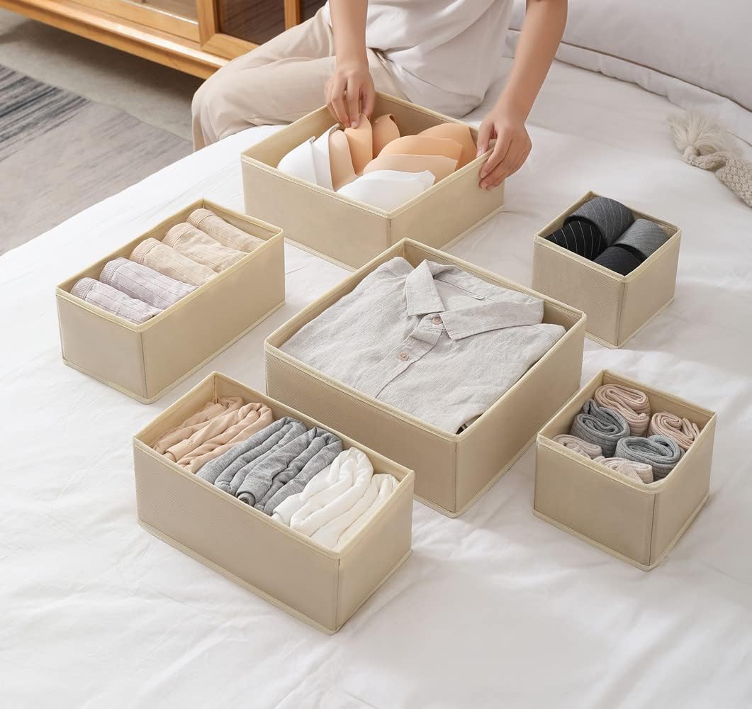 12 Pack Drawer Organizers mix and match sizes