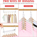 12 Pack Space Saving Hangers for Clothes - Real Life Co