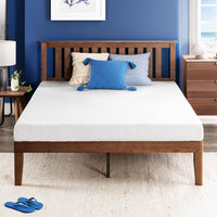 2 Inch Ventilated Memory Foam Mattress Topper, Cooling Gel Infusion, Dorm Essentials, Twin XL Blue - Real Life Co