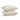 2 Pack Organic Cotton down Feather Pillows - Real Life Co