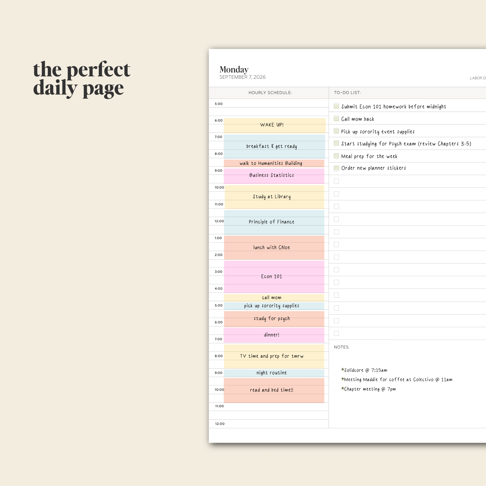 2026 College Planner - Real Life Co.