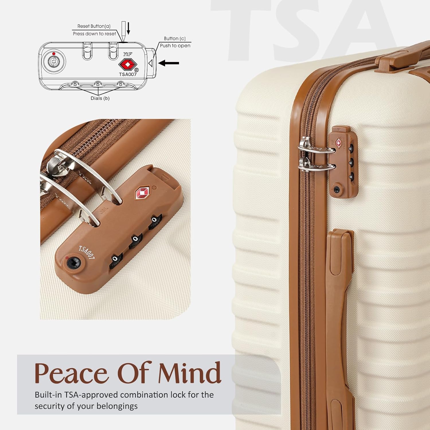 3 Piece Luggage Set