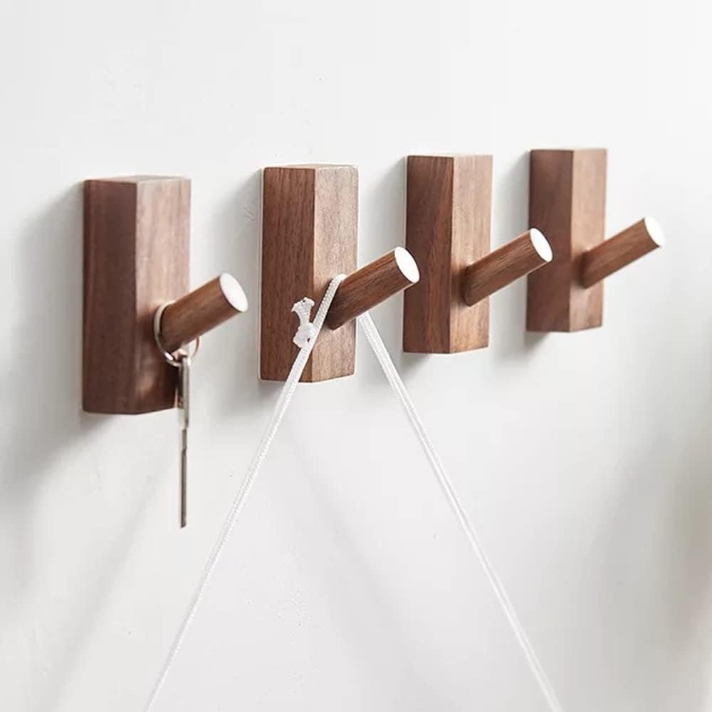 4Pack Adhesive Wall Hooks - Real Life Co