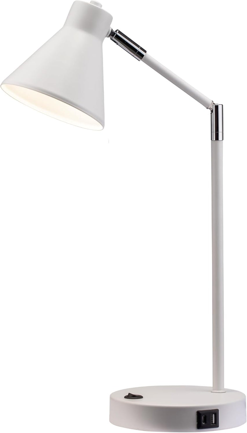 Addison LED Desk Lamp with Dual USB Charging Ports
