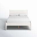 Ashlie Solid Wood Platform Bed - Real Life Co