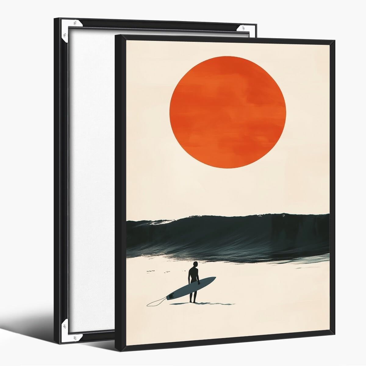 Style-2 Black Framed / 20L" X 30W"