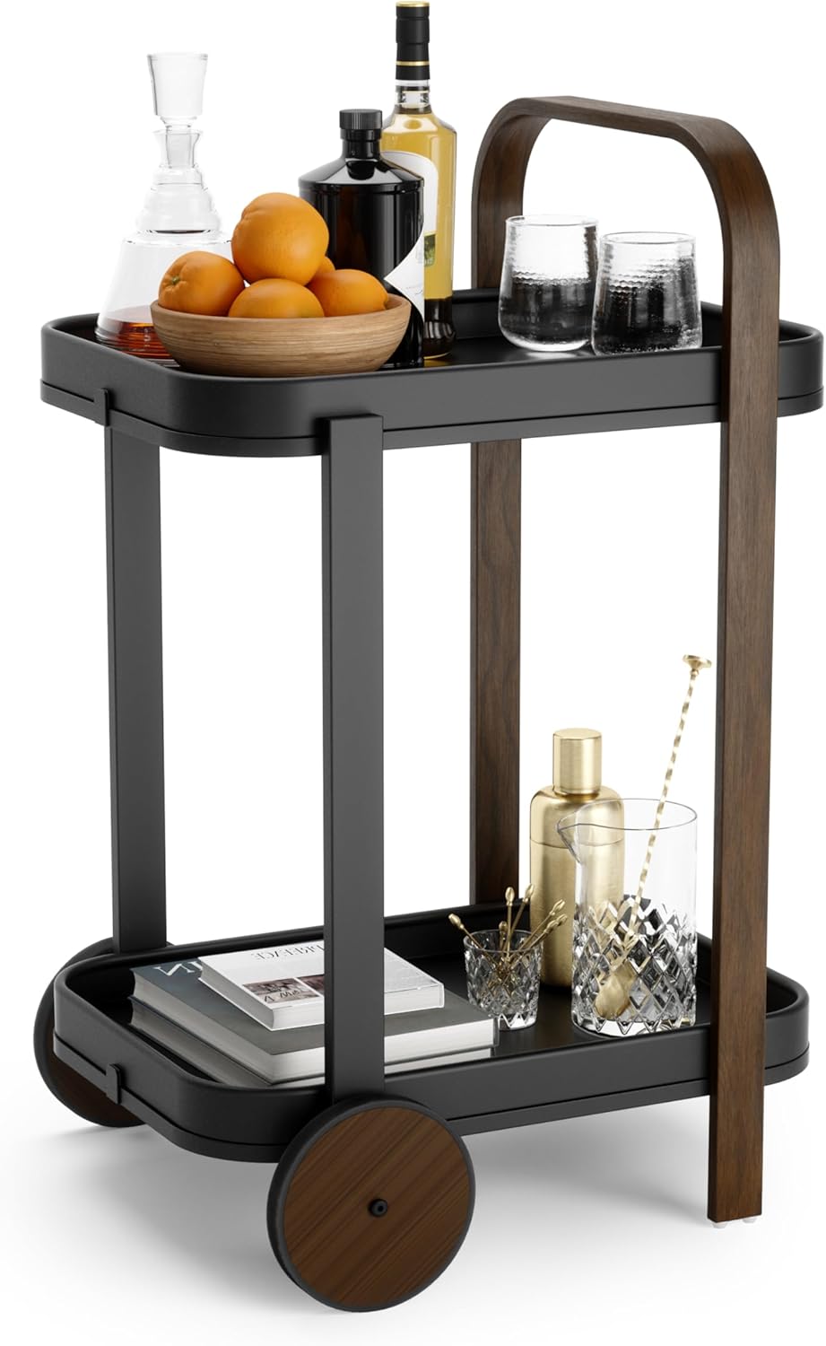 Bellwood Bar Cart, Serving Trolley, Side Table
