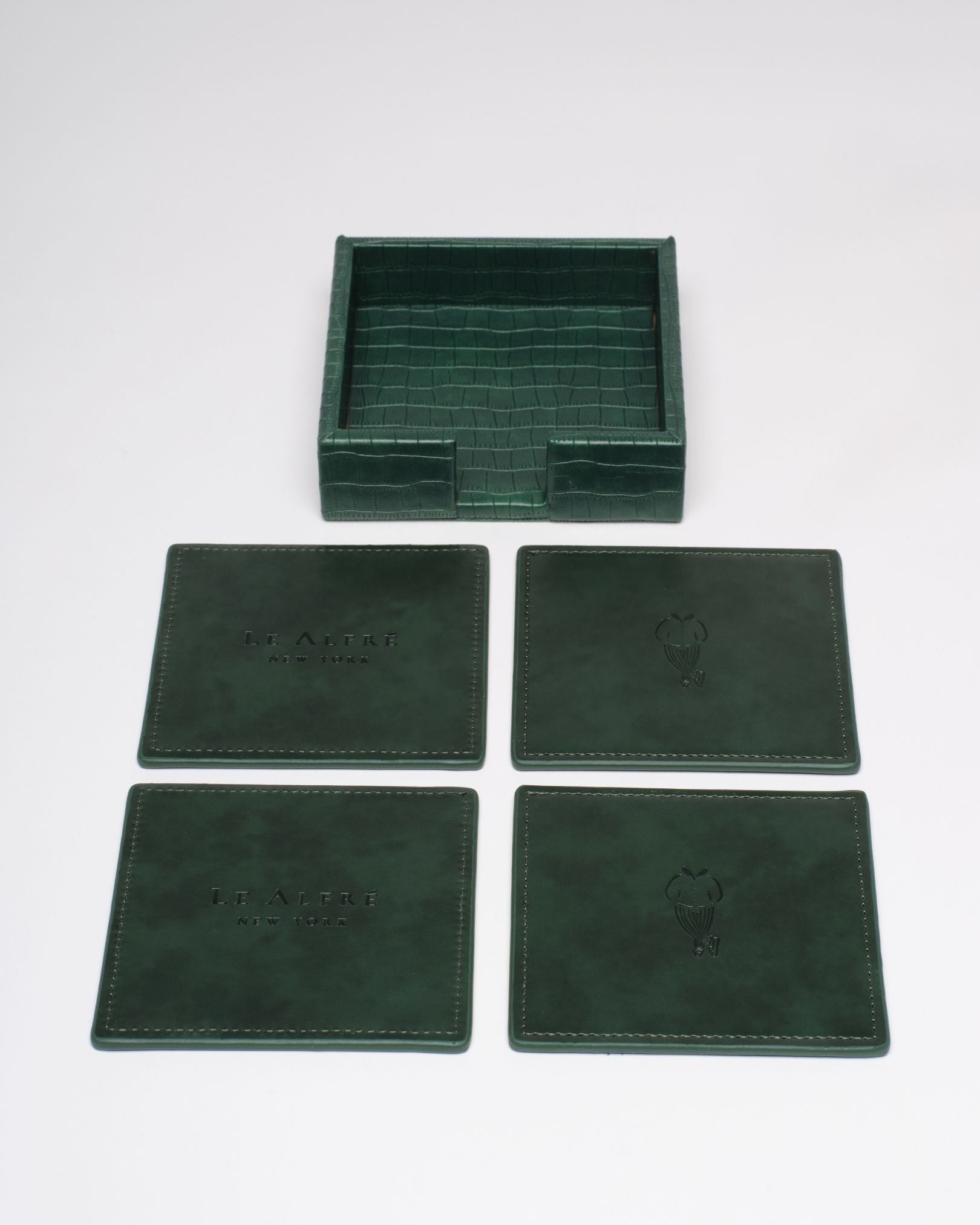 Coaster Set with Holder - Real Life Co.