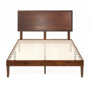 Contemporary Modern Solid Wood Platform Bed - Real Life Co.