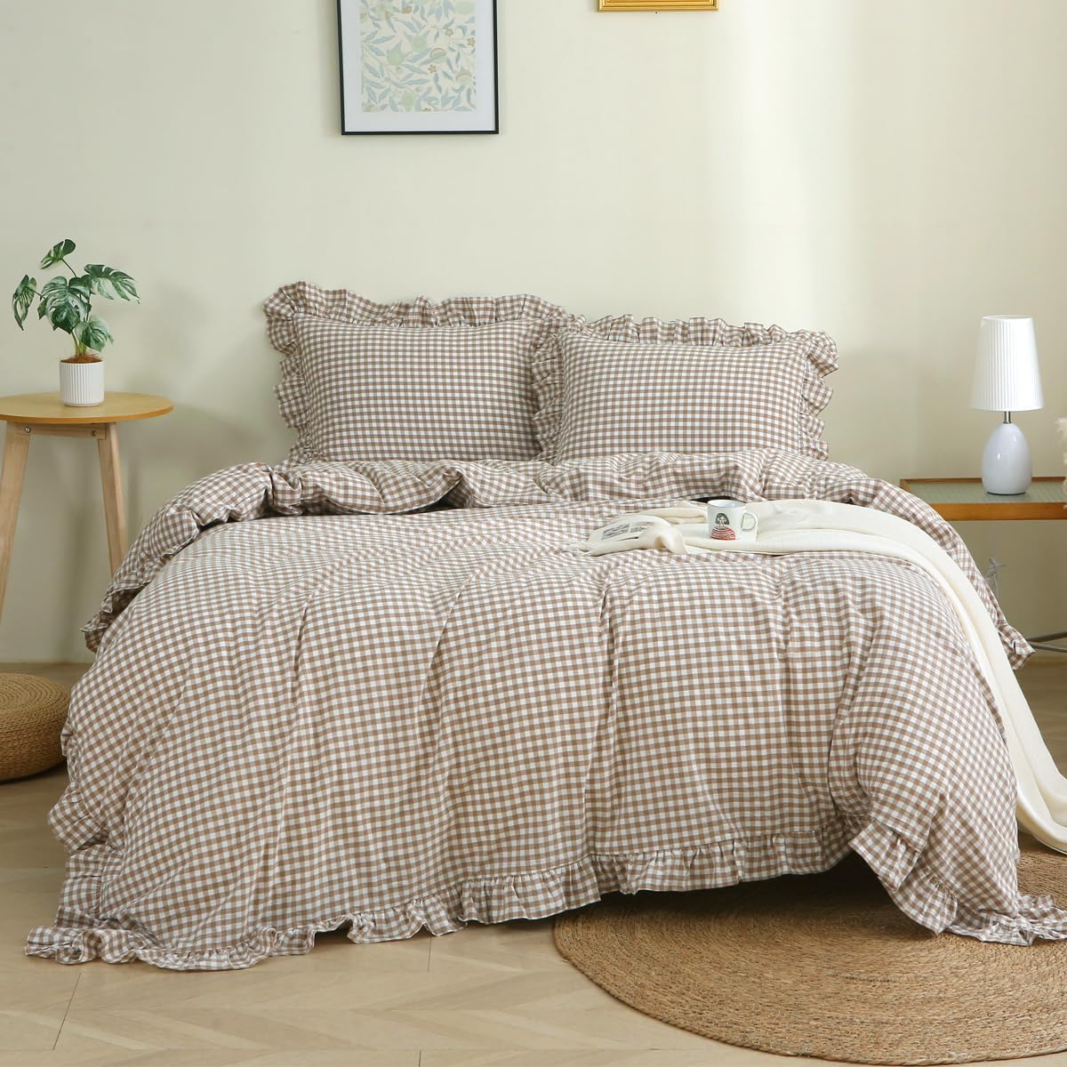 Cottage Ruffle Duvet Cover set Twin/Twin XL