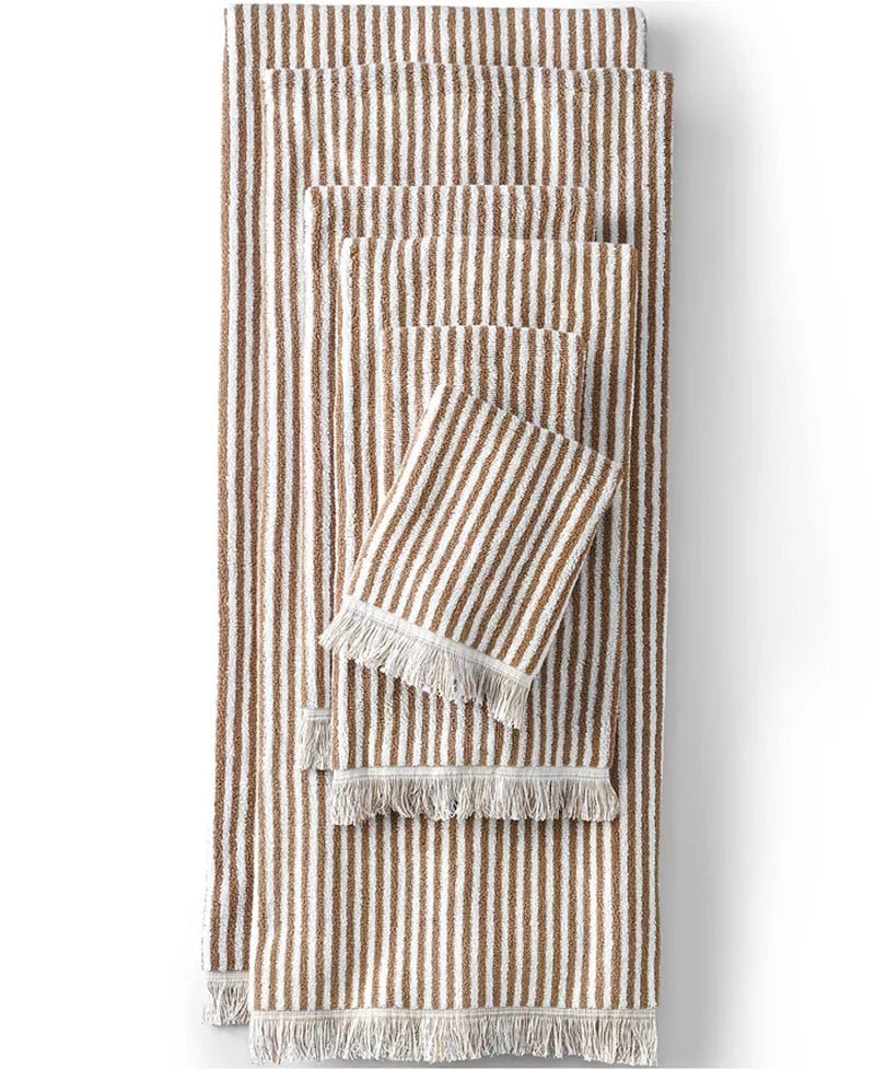 Dark Jute Brown Stripe