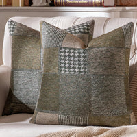 Cover Pillowcase for Sofa Couch Bed 20 X 20 - Inch Blue - Real Life Co