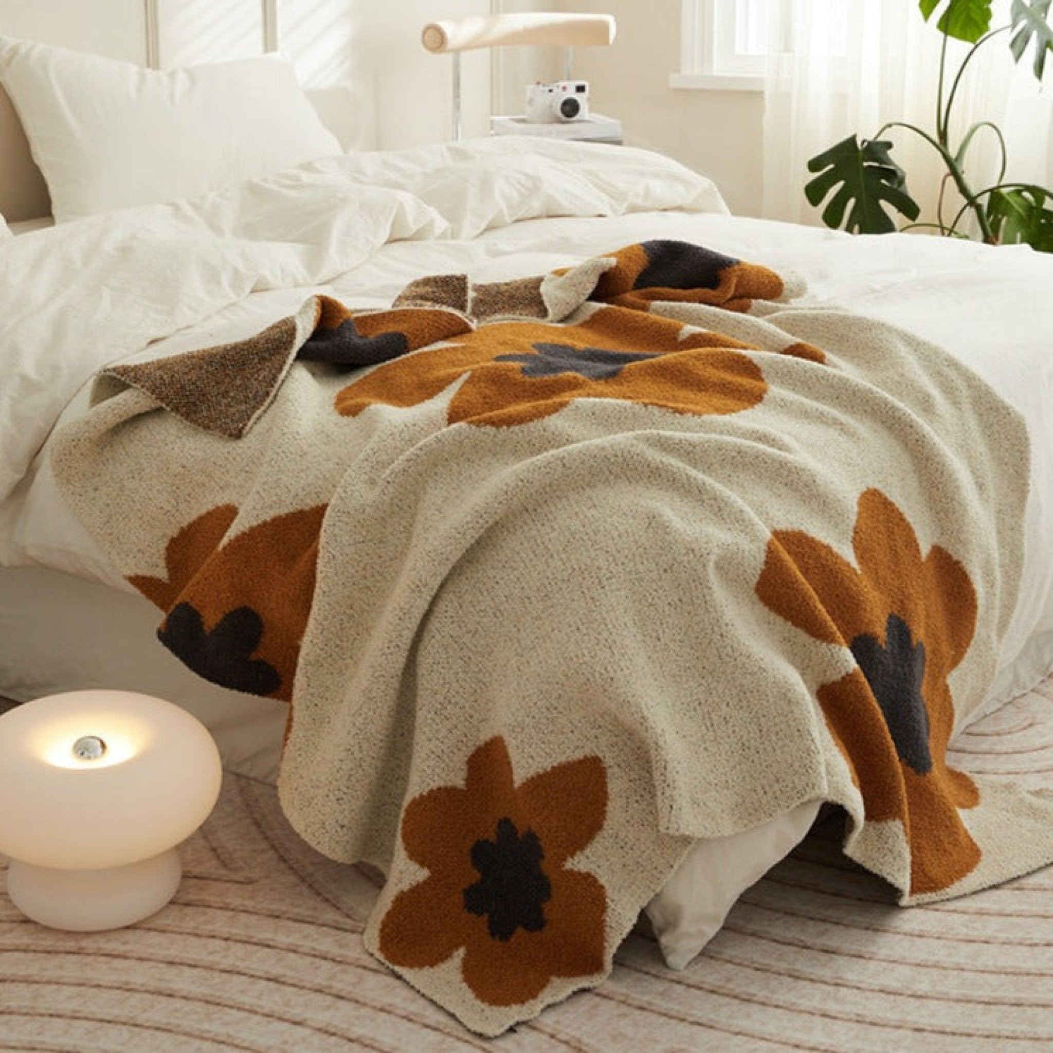 Cozy Floral Blanket
