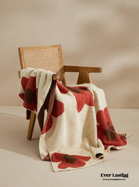 Cozy Floral Blanket - Real Life Co