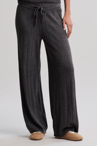 Cozychic Ultra Lite® Cable Knit Ankle Pant - Real Life Co.