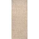 Darcy Braided Tan Indoor/Outdoor Rug - Real Life Co