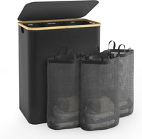 Fabric Laundry Basket with Hampers - Real Life Co