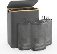 Fabric Laundry Basket with Hampers - Real Life Co