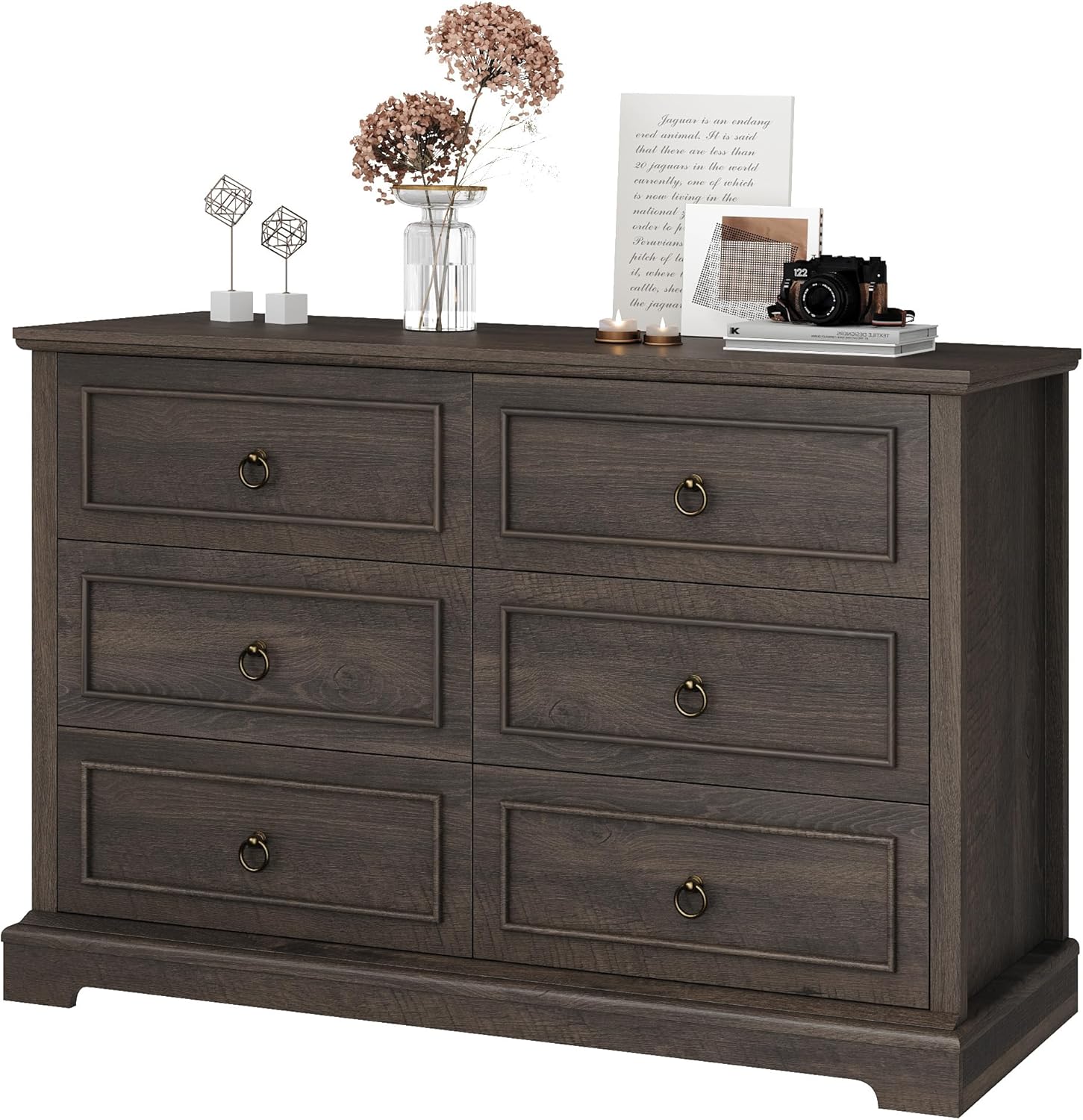 Farmhouse 6 Drawer Dresser - Real Life Co