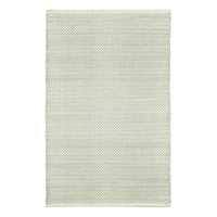 Herringbone Handwoven Cotton Rug | Ocean - Real Life Co