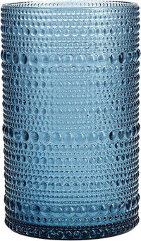 Hobnail Plastic Beverage Cocktail Glass 4 Pack, 10.5 Ounce - Real Life Co