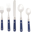 International Le Prix Stainless Steel Dishwasher - Safe 30Piece Flatware Set, Service for 6, Moss Green, (22713) - Real Life Co