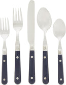 International Le Prix Stainless Steel Dishwasher - Safe 30Piece Flatware Set, Service for 6, Moss Green, (22713) - Real Life Co